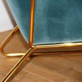 Pair of designer armchairs, Made