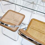 Ensemble de 6 chaises pliantes 'Plia' par Giancarlo Piretti pour Anonima Castelli années 1970