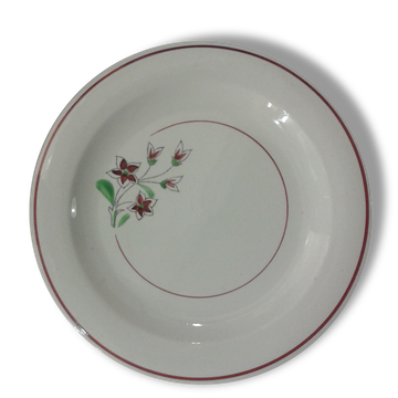 4 assiettes à dessert anciennes Salins modèle Gigi