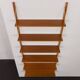 Set of 6 mid century modern renovated teak shelves