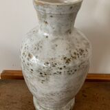 Old glazed stoneware vase