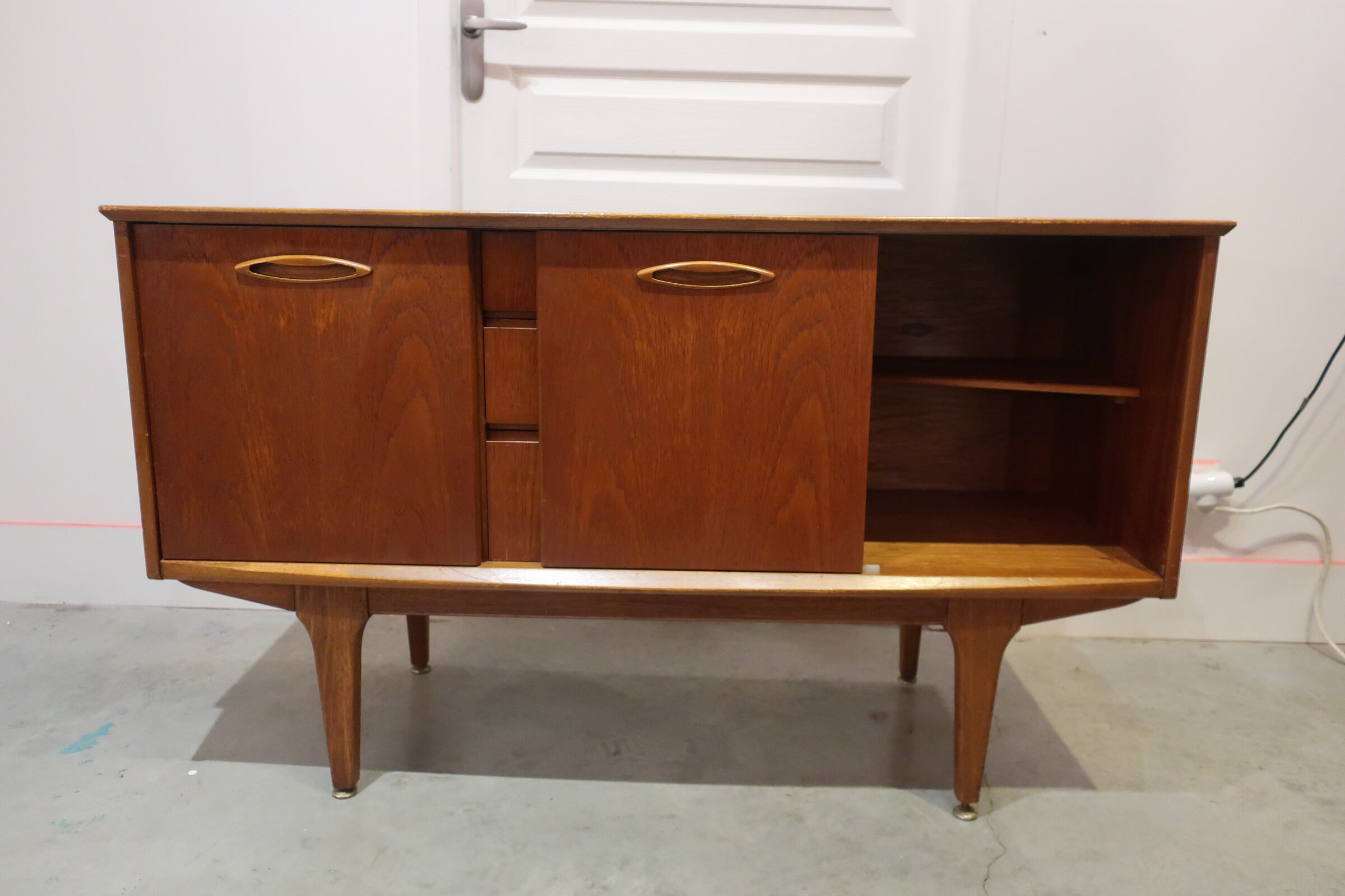 60 years in teak sideboard