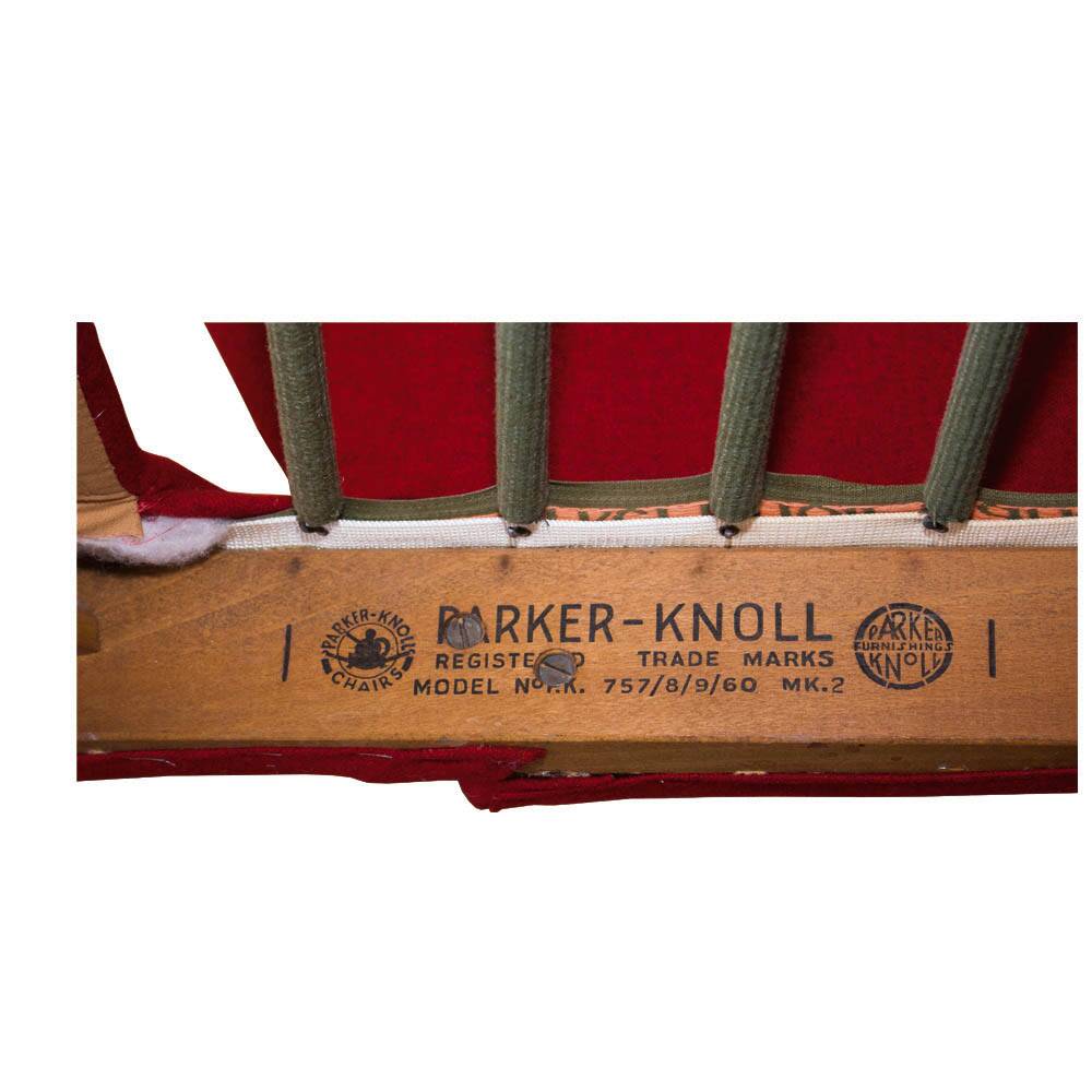 Impressive armchair 757 Parker Knoll Wingback, 1960s