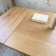Table de ferme extensible en chêne massif