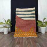 Traditional handmade Moroccan rug 3 x 2 m