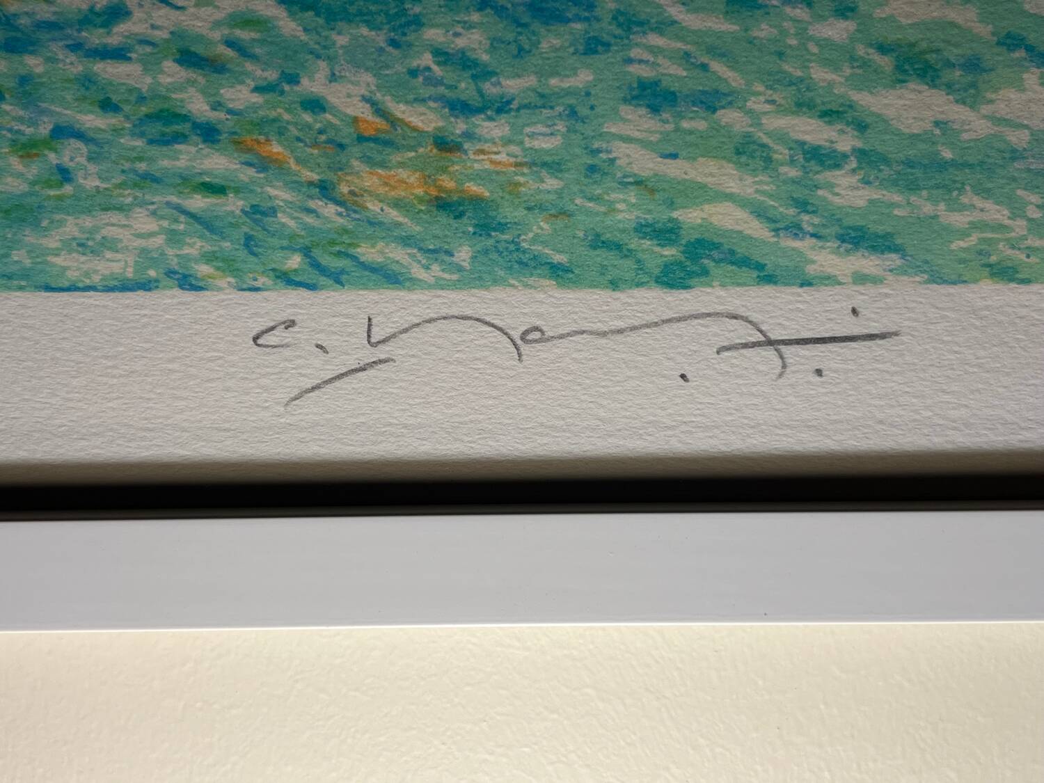 Pair of original signed lithographs – Calman SHEMI – Large Format