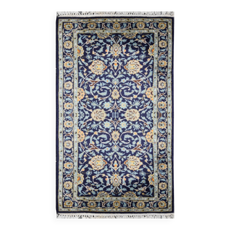 Tapis d'Orient Kashan Iran : 1.37 X 0.98 Mètres en laine