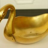 Brass swan catchall