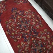 Tapis anatolien rouge et bleu sku 2222