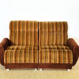 Vintage 1970s modular sofa set