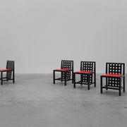 Set of 4 DS3 Dining Chairs by Charles Rennie Mackintosh for Atelier interna
