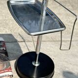 Cendrier sur Pied Vintage Années 70 - Tablette & Porte Revues/Journaux