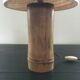 Lampe bambou et rabane