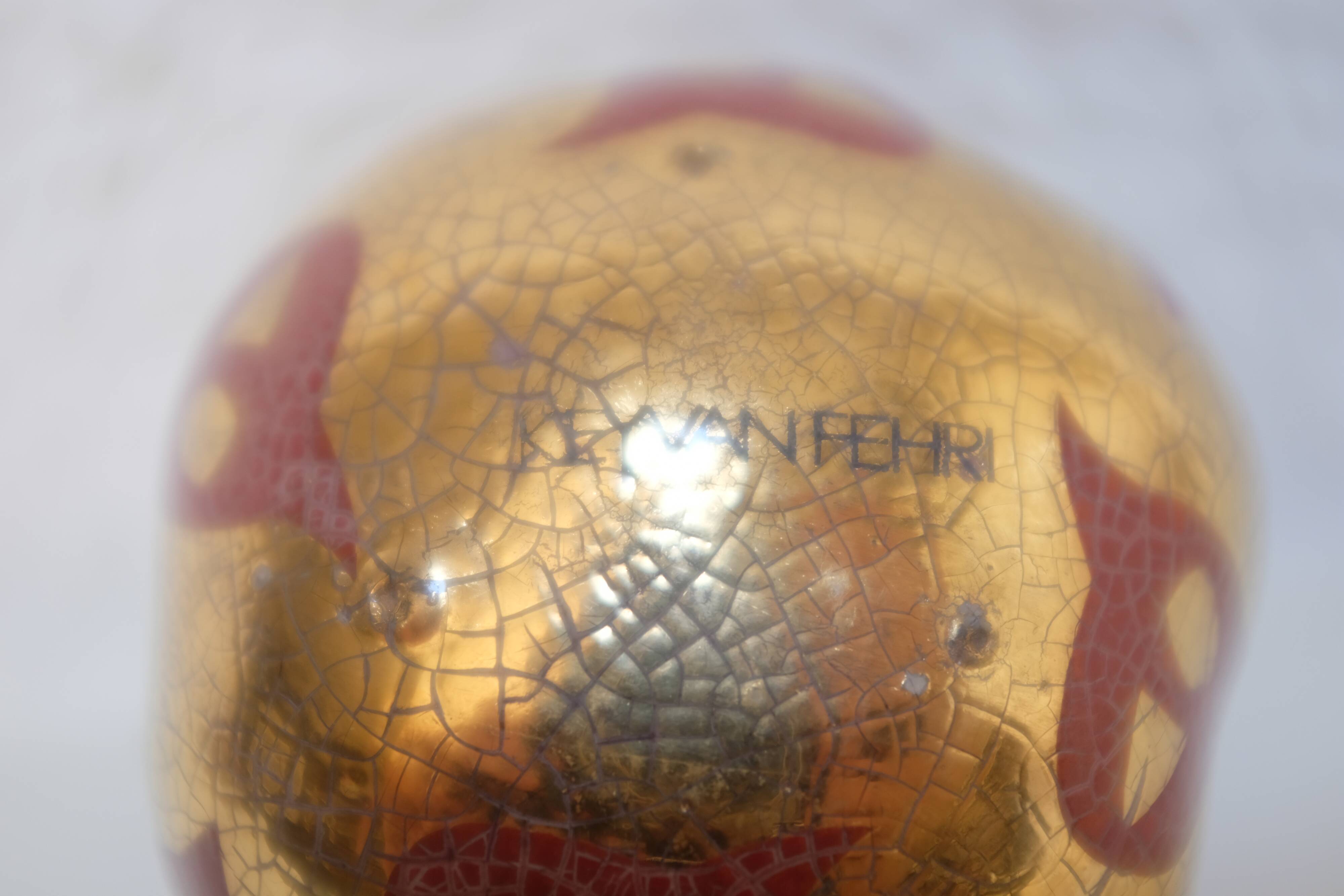 Keyvan Fehri ceramics for India Mahdavi - Iran