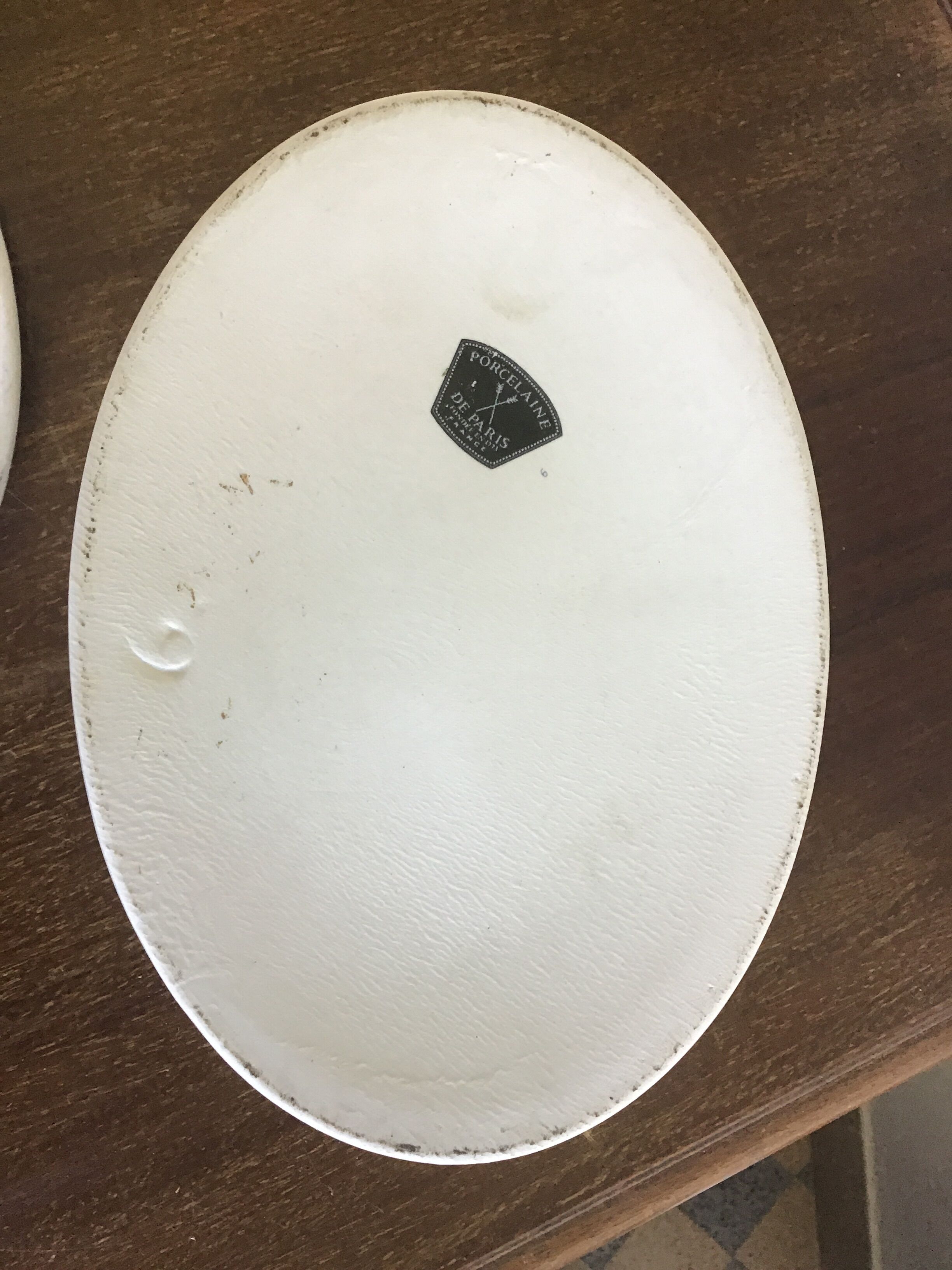 Terrine porcelain from Paris