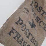 Old cotton postbag