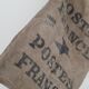 Sac postal coton ancien