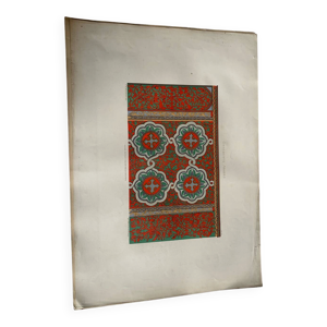 Lithographie ancienne - orientale