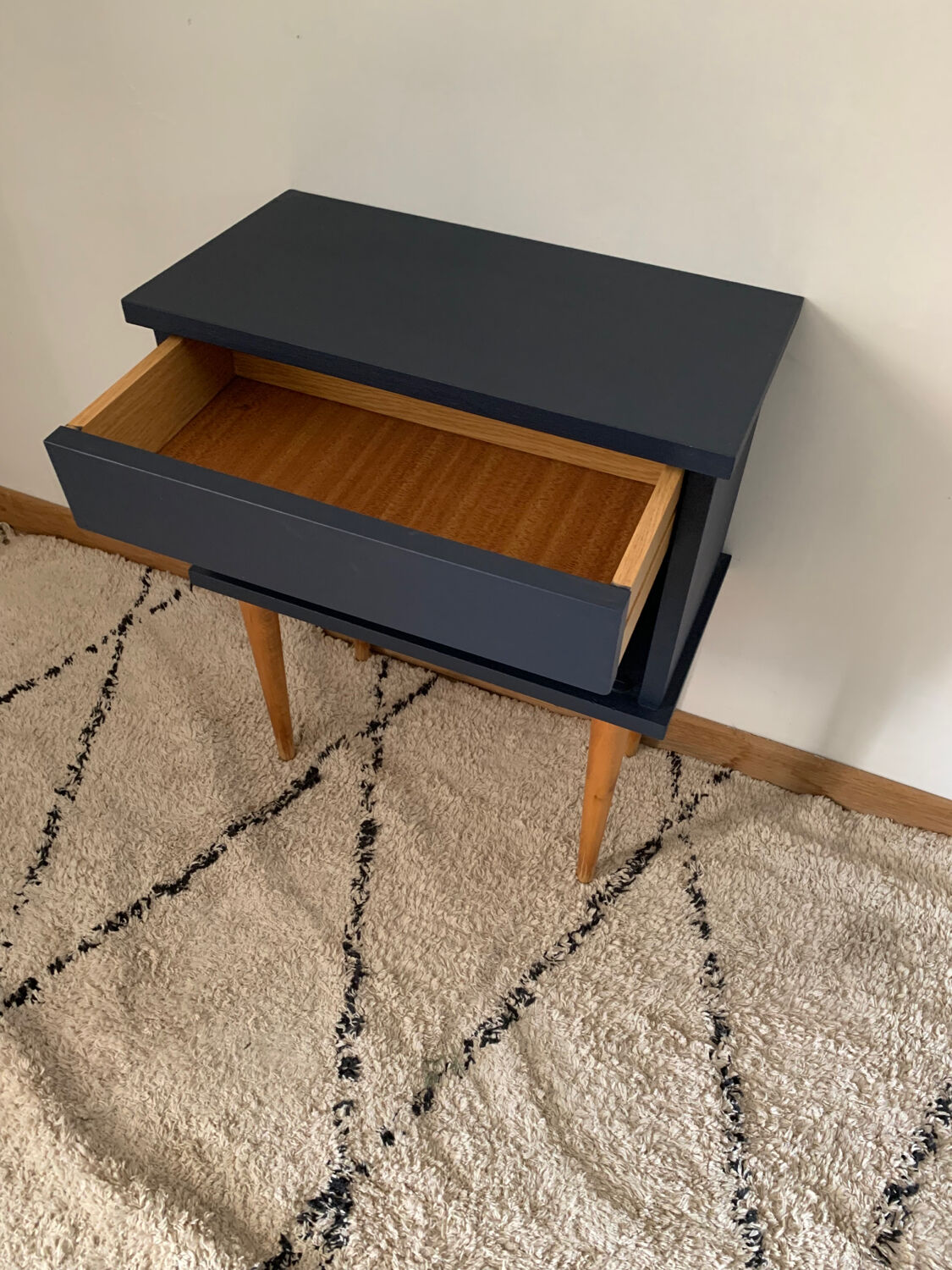 Vintage bedside table