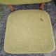 Paire de chaises vertes pomme vintage 50's