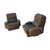 Pair of vintage armchairs year 70