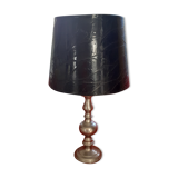 Lampe à poser ancienne  en étain