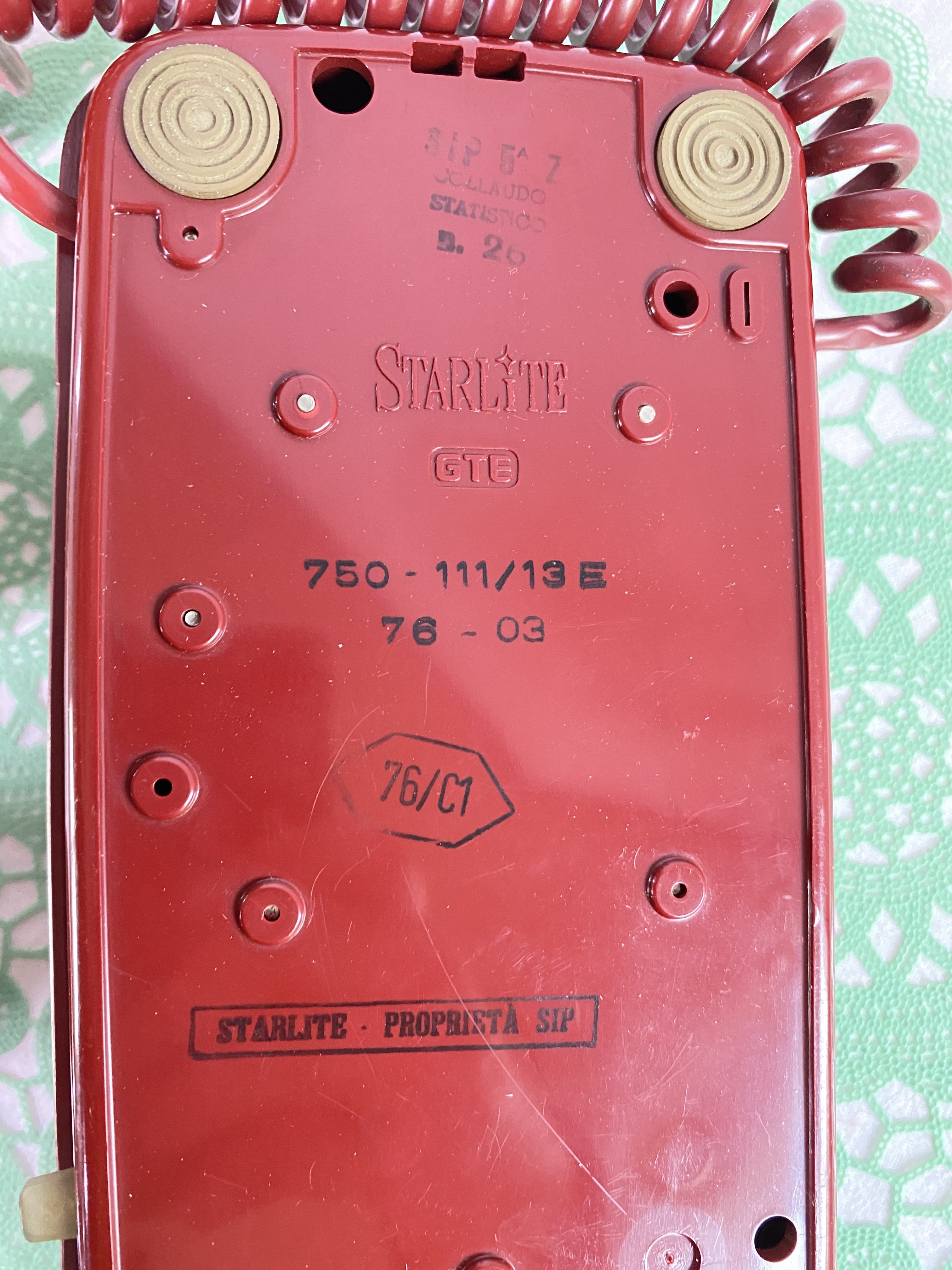 Téléphone Starlite vintage