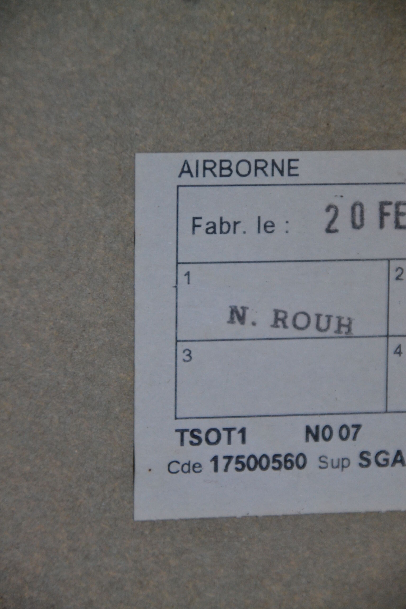 Table basse AIRBORNE