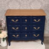 Louis XV style chest of drawers with a makeover