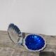 Silver plated butter dish shell 1950