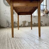 Scandinavian oak and ceramic table
