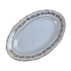Plat ancien en faïence Moulin des Loups
