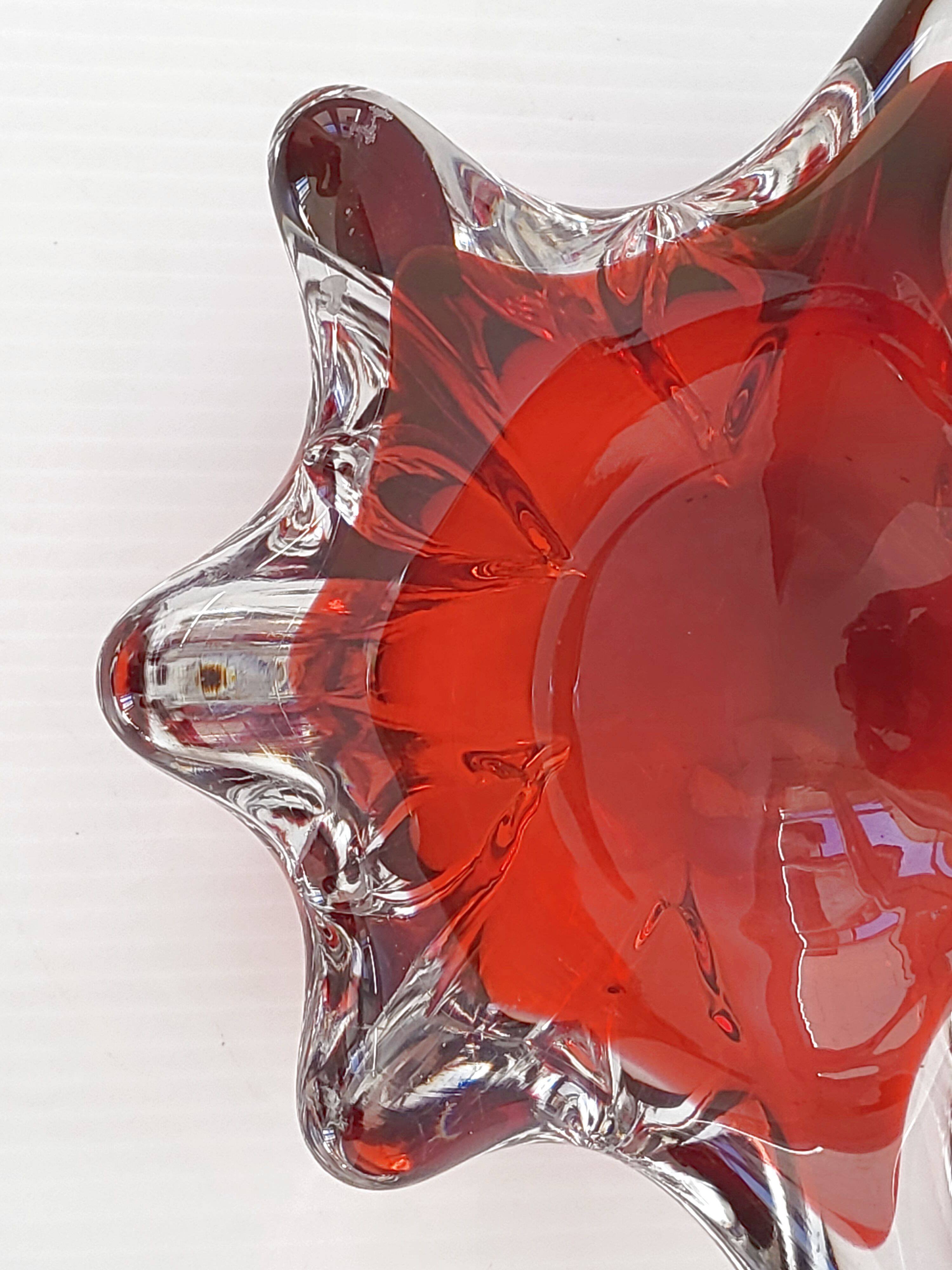 Vintage crystal pocket tray 1960