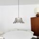 Metal Pendant Lamp by Elio Martinelli for Martinelli Luce