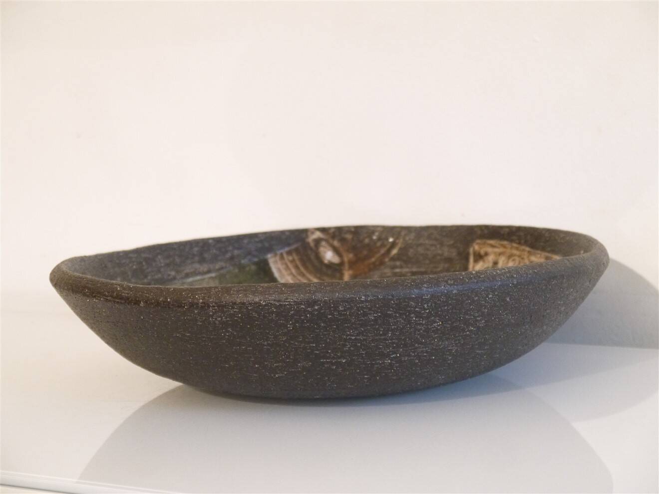 Swedish ceramic dish by Elsi Bourelius