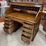 American oak desk