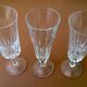 6 flûtes à champagne dissemblables