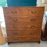 Commode en chêne