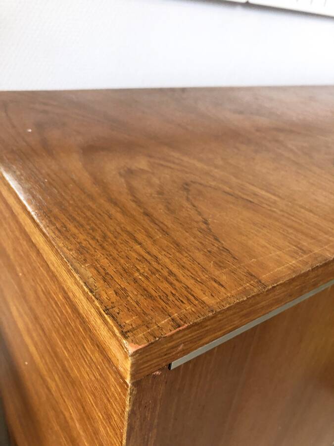 Vintage two-tone Scandinavian sideboard, 1960