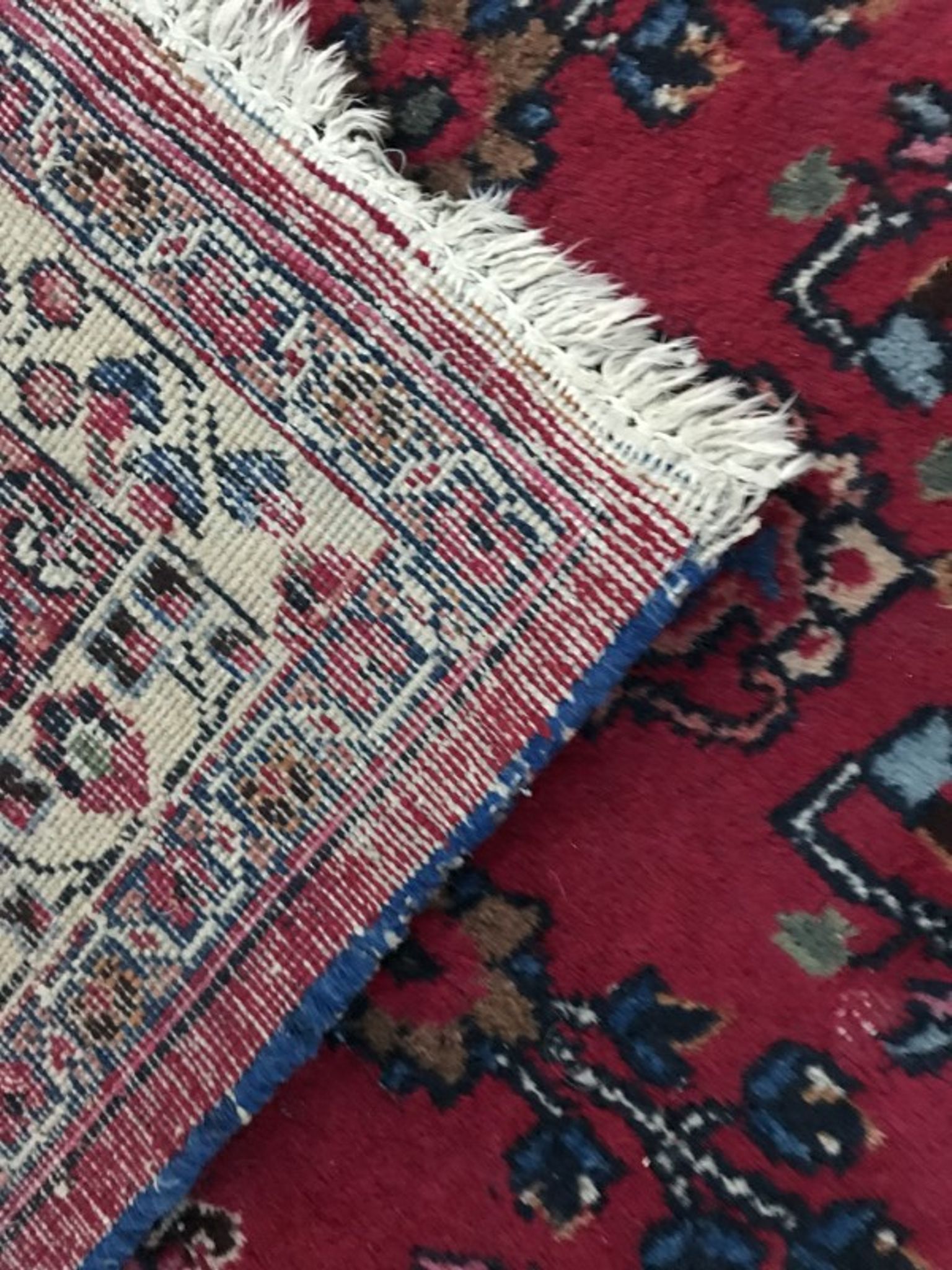 Former carpet Persian Mashhad done hand 200 X 280 CM