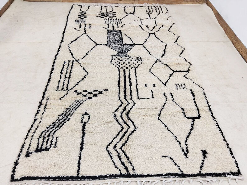 278x150cm Moroccan Berbere Carpet
