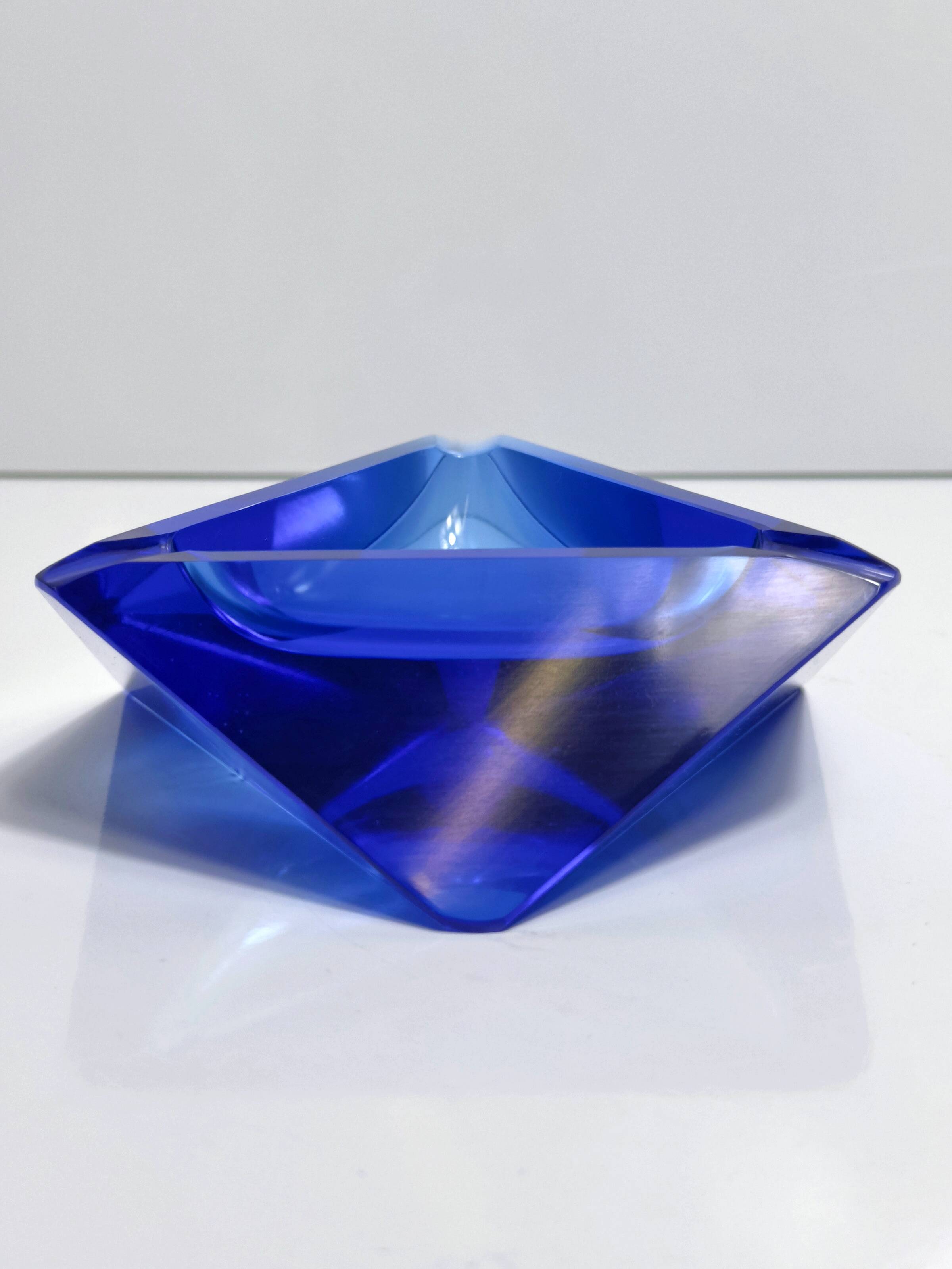 Prismatic Ash Tray by Cesare Toso Murano - 1950s