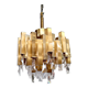 Vintage brass chandelier lamp Lumica 'pure luxury'