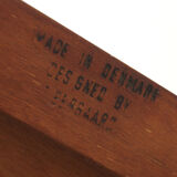 1960s desk in teak, Tibergaard Denmark