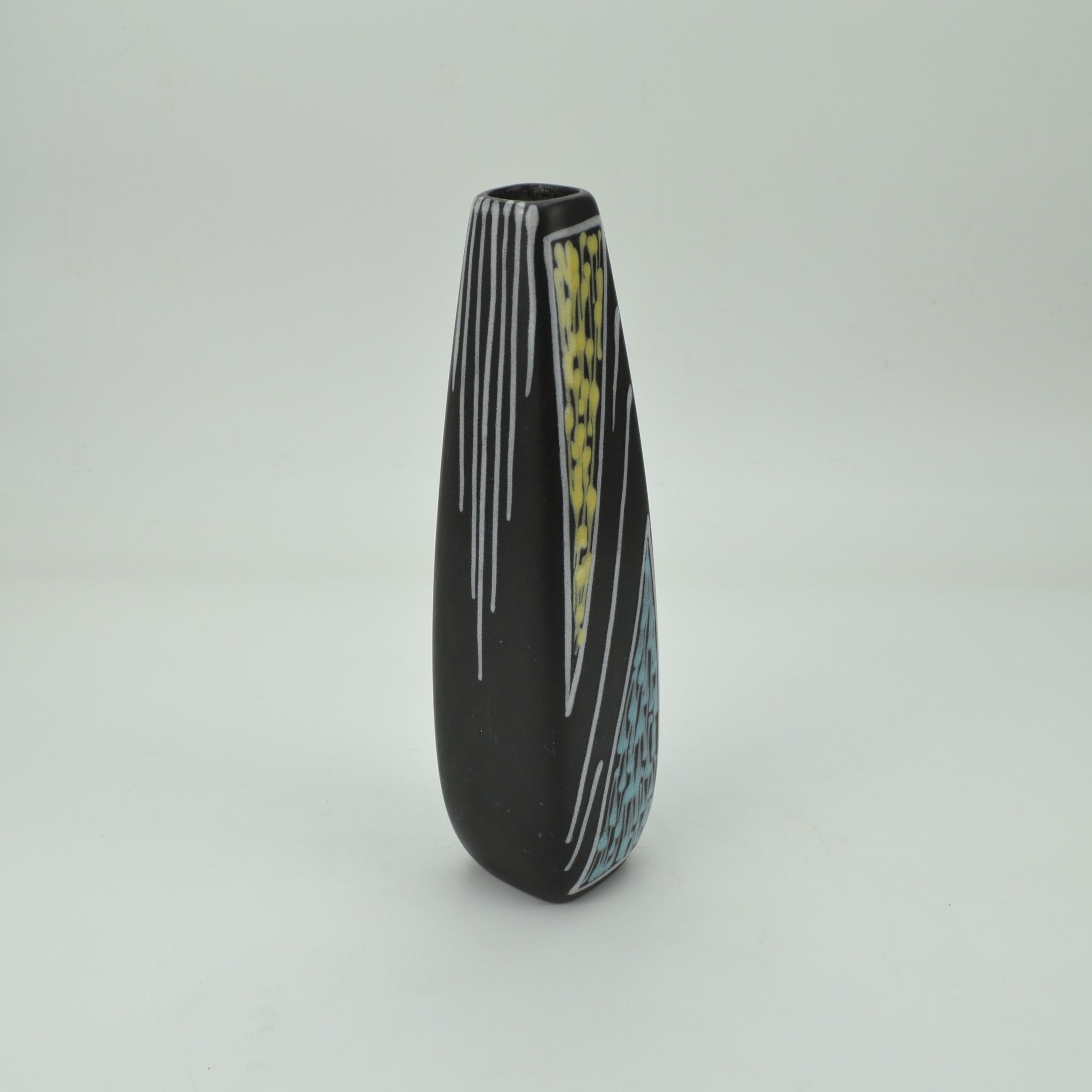 Earthenware vase Burgundia series by Sørensen and Jensen for Søholm