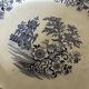 Large round antique dish