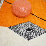 Handmade moroccan berber carpet 300 x 196 cm