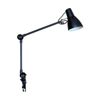 Lamp 2 telescopic arms on vices - matte black