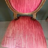 Chaise medaillon style Napoleon III (3)