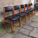 Lot de chaises de style scandinave